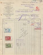 Facture - Société Anonymes Des Houillères - Charbons  - Anderlues - 1930 - Straßenhandel Und Kleingewerbe