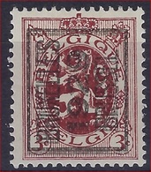 BELGIE - OBP Nr PRE 202 A -Dubbeldruk/double Surcharge "BRUSSEL 1929" - Typo - Heraldieke Leeuw - Préo/Precancels ** MNH - Typografisch 1929-37 (Heraldieke Leeuw)