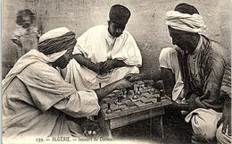 JEUX De DAMES - Algérie - Joueurs De Dame - Altri & Non Classificati