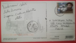 ROMANIA COVER TO ITALY - Cartas & Documentos