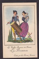 CPA Provence Tambourin Couple Femme Girl Women Publicité Jammet Non Circulé - Provence-Alpes-Côte D'Azur