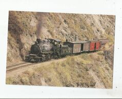 EQUATOR MIXTE TRAIN ON THE SECTION FROM SIBAMBE TO ALAUSI CLIMBING THE 1 IN 18 INCLINE AUGUST 17 TH 1988 - Ecuador
