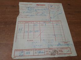 Old Personal Documents - Yugoslavia 1950, Old Merchant Account, Franked With Regular Instead Of Tax Stamps, RR - Zonder Classificatie