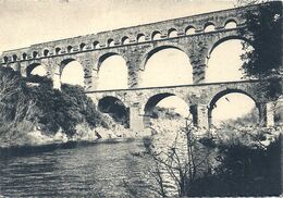 08 - 2020 - GARD - 30 - BELLEGARDE - CPSM GF NB - Le Pont Du Gard  - Aquaduc Romain - Bellegarde