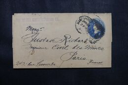 ETATS UNIS  - Entier Postal De Milwaukee Pour Paris - L 70021 - ...-1900