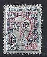 France 1961 Marianne De Cocteau (o) O.20c (type I) - 1961 Marianne Of Cocteau