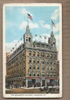CPA USA - LANCASTER - The Woolworth Building - TB PLAN EDIFICE CENTRE VILLE ANIMATION MAGASIN - Lancaster