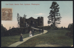 CPA - (Etats-Unis) Owl Castle, Manito Park, Spokane, Washington - Spokane