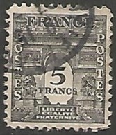 FRANCE N° 628 OBLITERE - 1944-45 Arco Del Triunfo