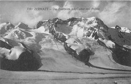 Zermatt Das Breithorn Mit Castor Und Pollux - Zermatt