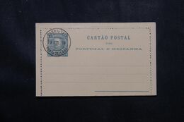 PORTUGAL / PONTA DELGADA - Entier Postal De 1898, Oblitération De Ponta Delgada  - L 70100 - Ponta Delgada