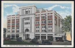 CPA - (Etats-Unis) New $750,000 Masonic Temple, Tacoma, Wash - Tacoma