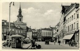 Nederland, BERGEN OP ZOOM, Markt (1953) Ansichtkaart - Bergen Op Zoom