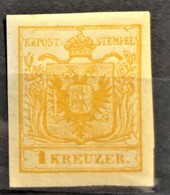 AUSTRIA 1850 - MNH - ANK 1Nb. - Neudruck 1884 - 1kr - Prove & Ristampe