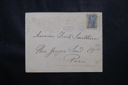 GRECE - Enveloppe De Athènes Pour La France En 1915 - L 70135 - Covers & Documents