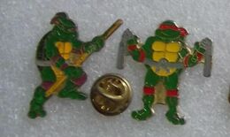 2 PIN'S TORTUE NINJA  NINTENDO      EEEE   016 - Jeux