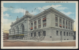 CPA - (Etats-Unis) Union Station, Albany, N.Y. - Albany