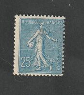 Timbres -  N°132 - Type Semeuse Lignée De Roty Bleu - 1903  -  Neuf Sans Charnière  - ** - Autres & Non Classés