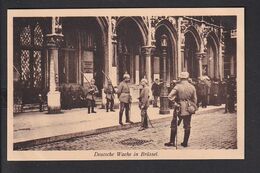 D10 /    Soldaten Wacht In Brüssel WWI - Ohne Zuordnung