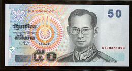 Thailand Banknote 50 Baht Series 15 P#112 Type 2 SIGN#81 UNC - Thaïlande