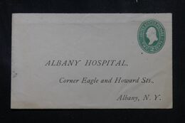ETATS UNIS - Entier Postal Pour Albany Hospital, Non Circulé - L 70197 - ...-1900