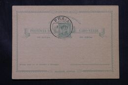 PORTUGAL /  CAP VERT - Entier Postal Non Circulé Avec Oblitération En 1892 - L 70206 - Kapverdische Inseln