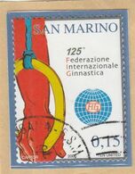 RSM Fr. USATI 086a - San Marino 2006 - "FEDERAZ.NE INTER.LE GINNASTICA" 1v. € 0,15 - Usados