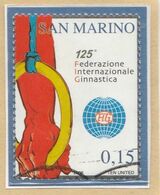 RSM Fr. USATI 086c - San Marino 2006 - "FEDERAZ.NE INTER.LE GINNASTICA" 1v. € 0,15 - Usados