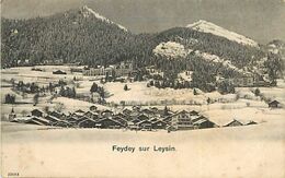 Pays Div- Ref X690- Suisse - Feydey Sur Leysin -/ Petites Et Tres Legeres Taches Par Endroits  - - Fey