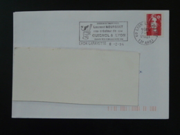 69 Rhone Lyon Lafayette Laurent Mourguet Guignol 1994 (ex 2) - Flamme Sur Lettre Postmark On Cover - Marionnettes