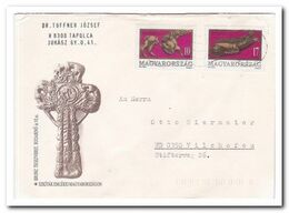 1993, Letter From Tapolca To Vilshofen Germany, Scythian Jewelry - Storia Postale