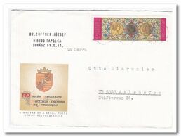 1993, Letter From Tapolca To Vilshofen Germany, King Matthias, Queen Beatrix - Lettres & Documents