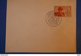 340 BENIN BELLE LETTRE 1945 AOF COTONOU JOURNEE DU TIMBRE - Brieven En Documenten