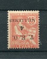 !!! SYRIE, TYPE MOUCHON, N°14 SURCHARGE RENVERSEE NEUF * - Neufs