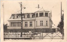 STRAUSBERG Brandenburg Villa Schnee Dr Med Jahn Praktischer Arzt Geburtshelfer 28.6.1937 Gelaufen - Strausberg