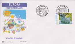 Enveloppe  FDC  1er  Jour   ANDORRA   ANDORRE     EUROPA    1998 - Other & Unclassified