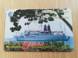 CAYMAN ISLANDS  CI $ 10,-  CAY-131A CONTROL NR 131CCIA   SHIP     Fine Used Card  ** 3107** - Iles Cayman