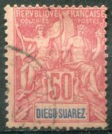 DIEGO SUAREZ - Y&T  N° 48 (o) - Used Stamps