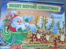THE NIGHT BEFORE CHRISTMAS, 3-D BOOK, 1996 - Bilderbücher