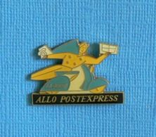 1 PIN'S //  **  LA POSTE / ALLO POSTEXPRESS ** - Postes