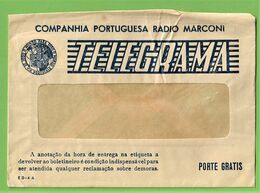 História Postal - Funchal - Telegrama - Rádio Marconi - Telegram - Madeira - Portugal - Brieven En Documenten