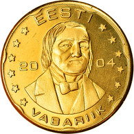 Estonia, 20 Euro Cent, 2004, Unofficial Private Coin, SPL, Laiton - Estonie