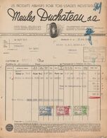 Facture - Meubles Duchateau S.A.  - Bruxelles - 1946 - Straßenhandel Und Kleingewerbe