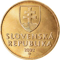 Monnaie, Slovaquie, Koruna, 2002, SPL, Bronze Plated Steel, KM:12 - Slovakia