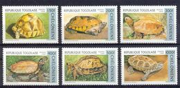 Mzp102 FAUNA REPTIELEN SCHILDPAD REPTILES TURTLE SCHILDKRÖTEN TOGO 1996 PF/MNH - Schildpadden