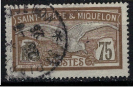 SAINT PIERRE ET MIQUELON         N°  YVERT :  90  ( 3 )    OBLITERE       ( OB 8 / 46 ) - Oblitérés