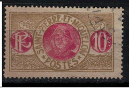 SAINT PIERRE ET MIQUELON         N°  YVERT :  109  ( 1 )           OBLITERE       ( OB 8 / 46 ) - Used Stamps