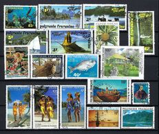 FRANCE Polynésie Française: Petit Lot D' Oblitérés CAD - Gebruikt
