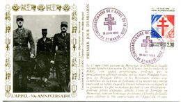 Thème Général De Gaulle - BT SAINT MANDE - 18 Juin 1990 - Y 471 - De Gaulle (General)