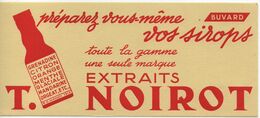 Buvard Publicitaire Ancien/préparez Vous Même Vos Sirops/Extraits NOIROT/ NANCY/ Vers 1950-1960         BUV483 - Koek & Snoep